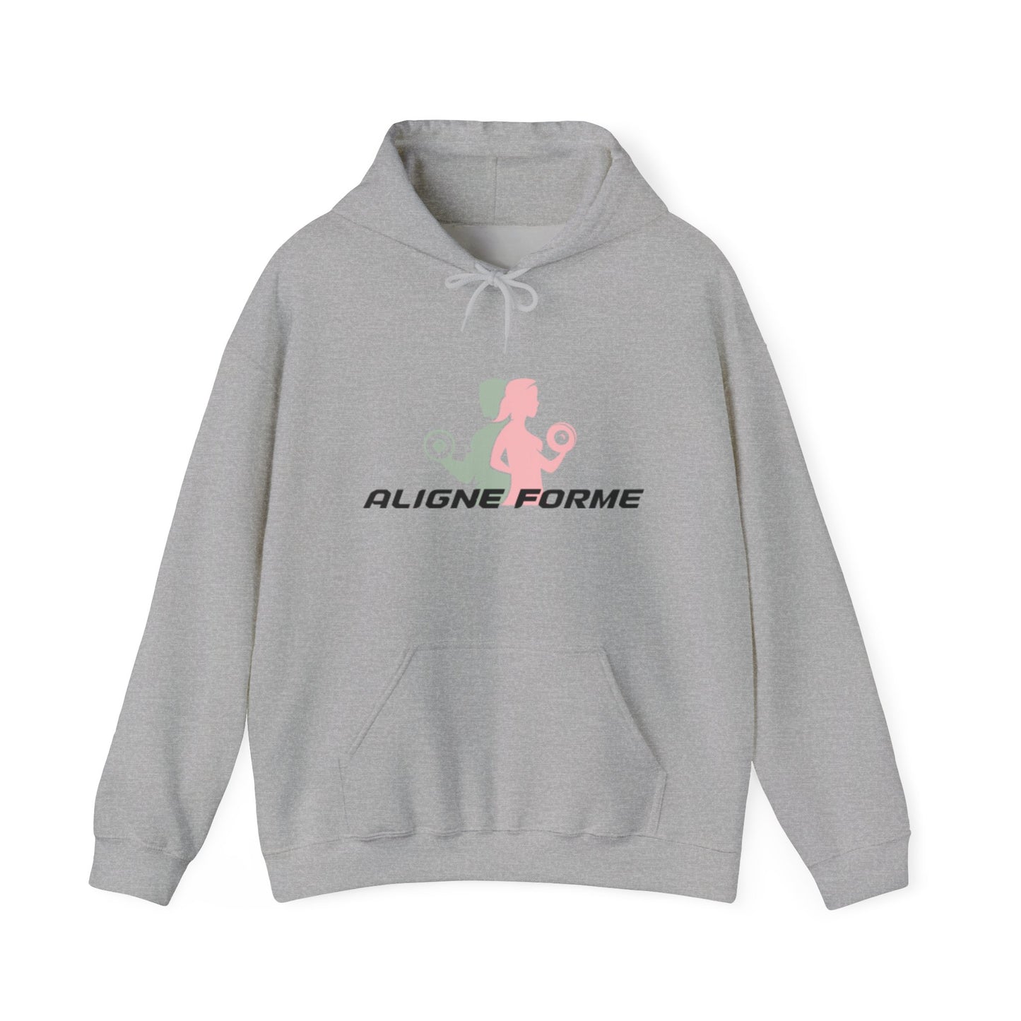 Align Forme Unisex Hooded Sweatshirt - Cozy Fitness Style