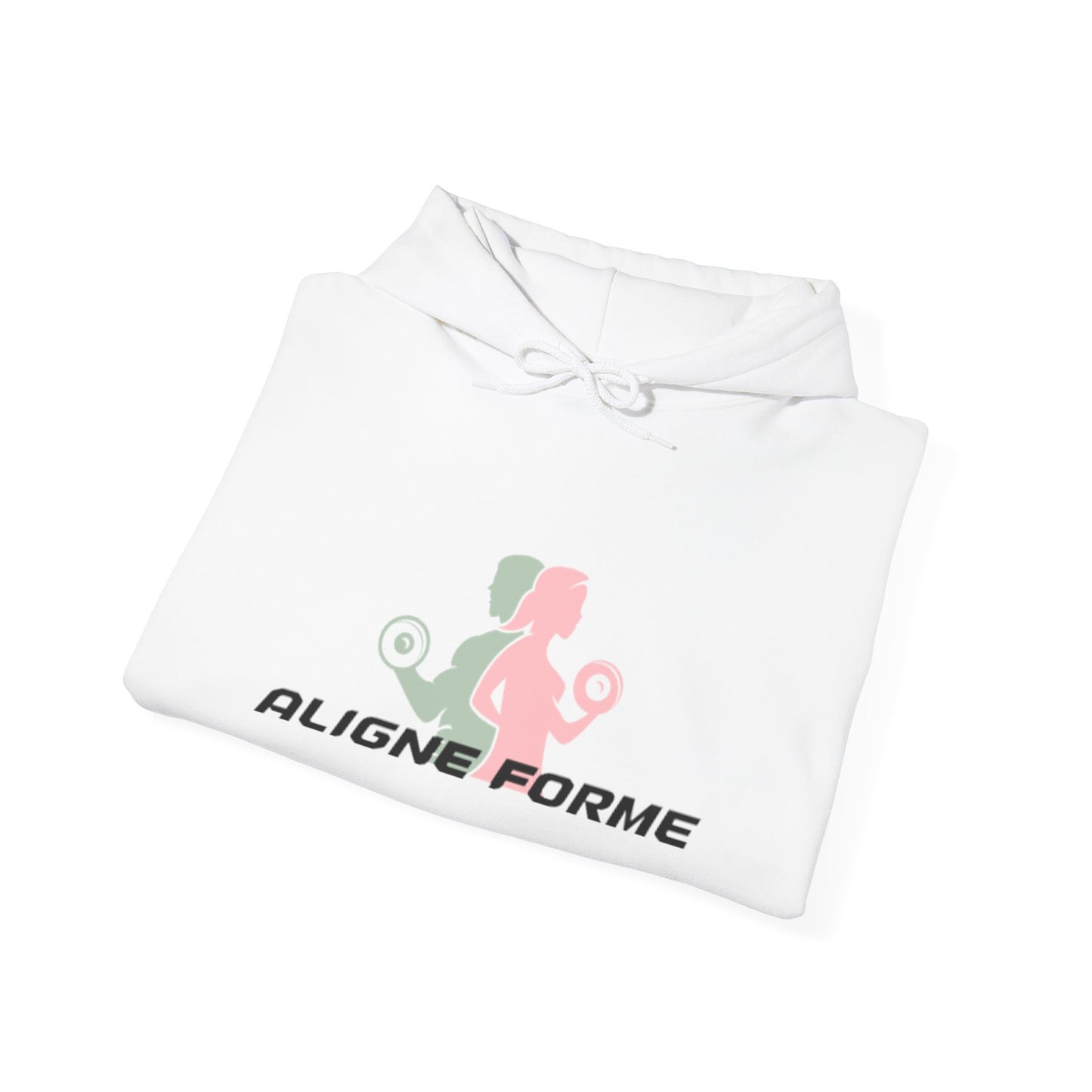 Align Forme Unisex Hooded Sweatshirt - Cozy Fitness Style