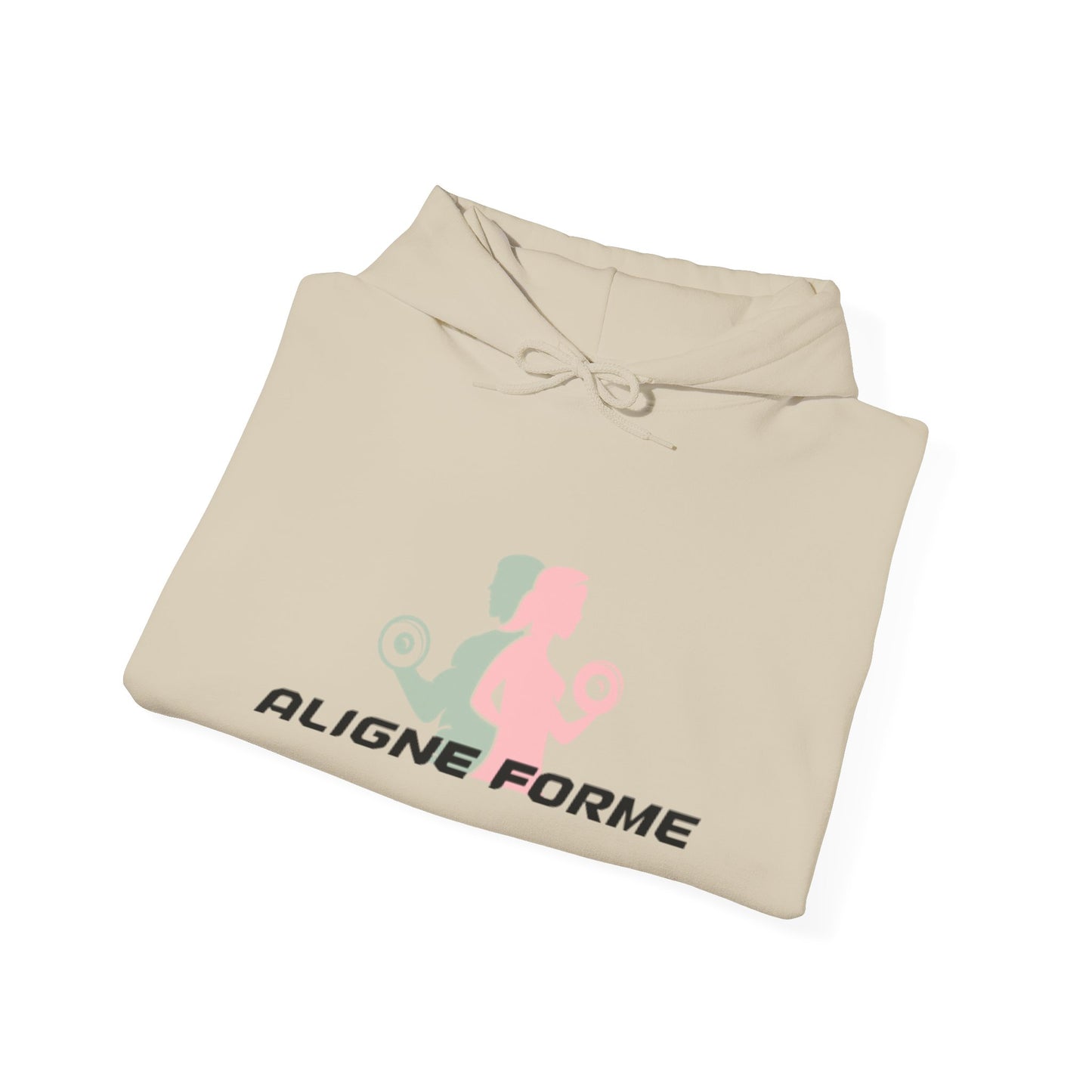 Align Forme Unisex Hooded Sweatshirt - Cozy Fitness Style