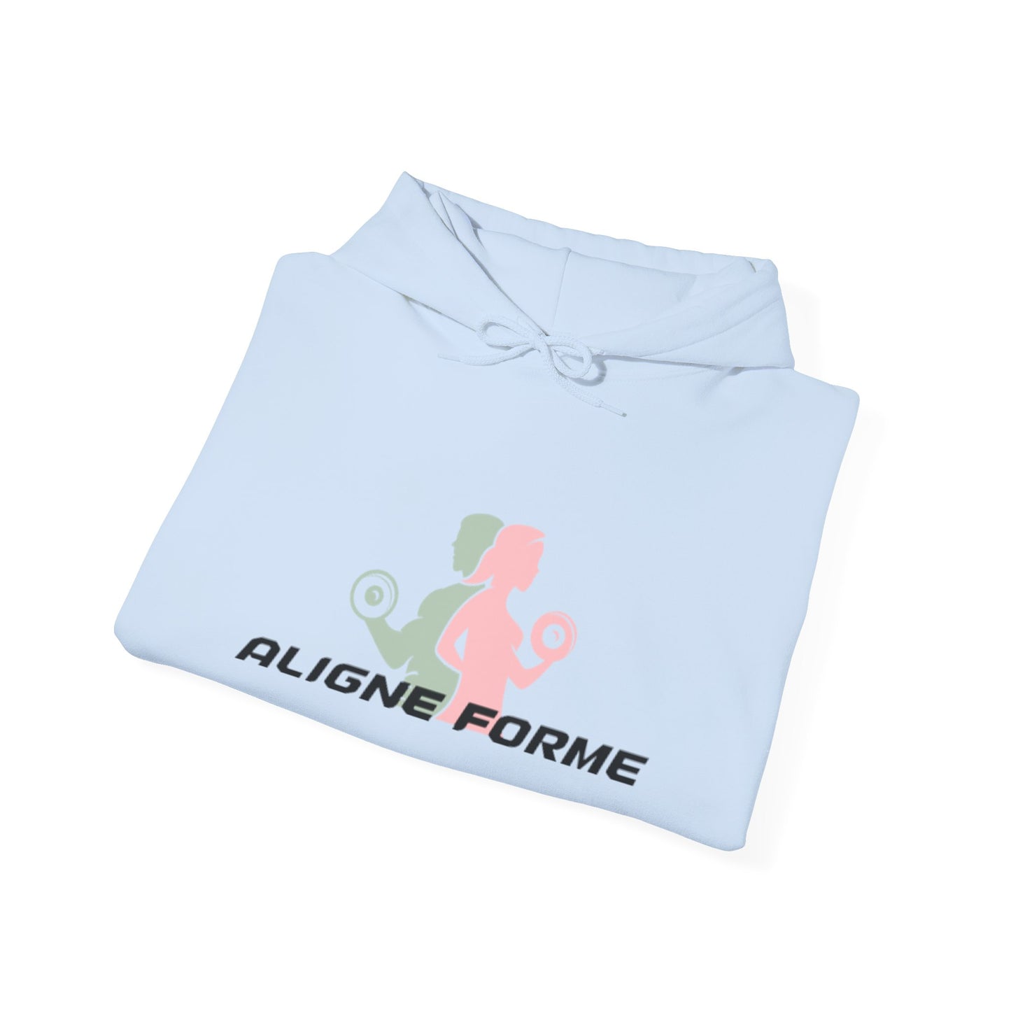 Align Forme Unisex Hooded Sweatshirt - Cozy Fitness Style