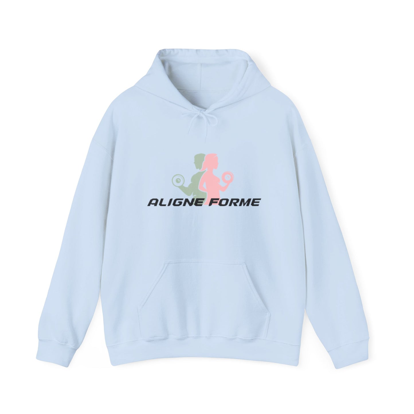 Align Forme Unisex Hooded Sweatshirt - Cozy Fitness Style