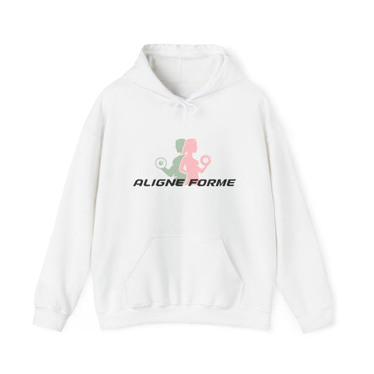 Align Forme Unisex Hooded Sweatshirt - Cozy Fitness Style