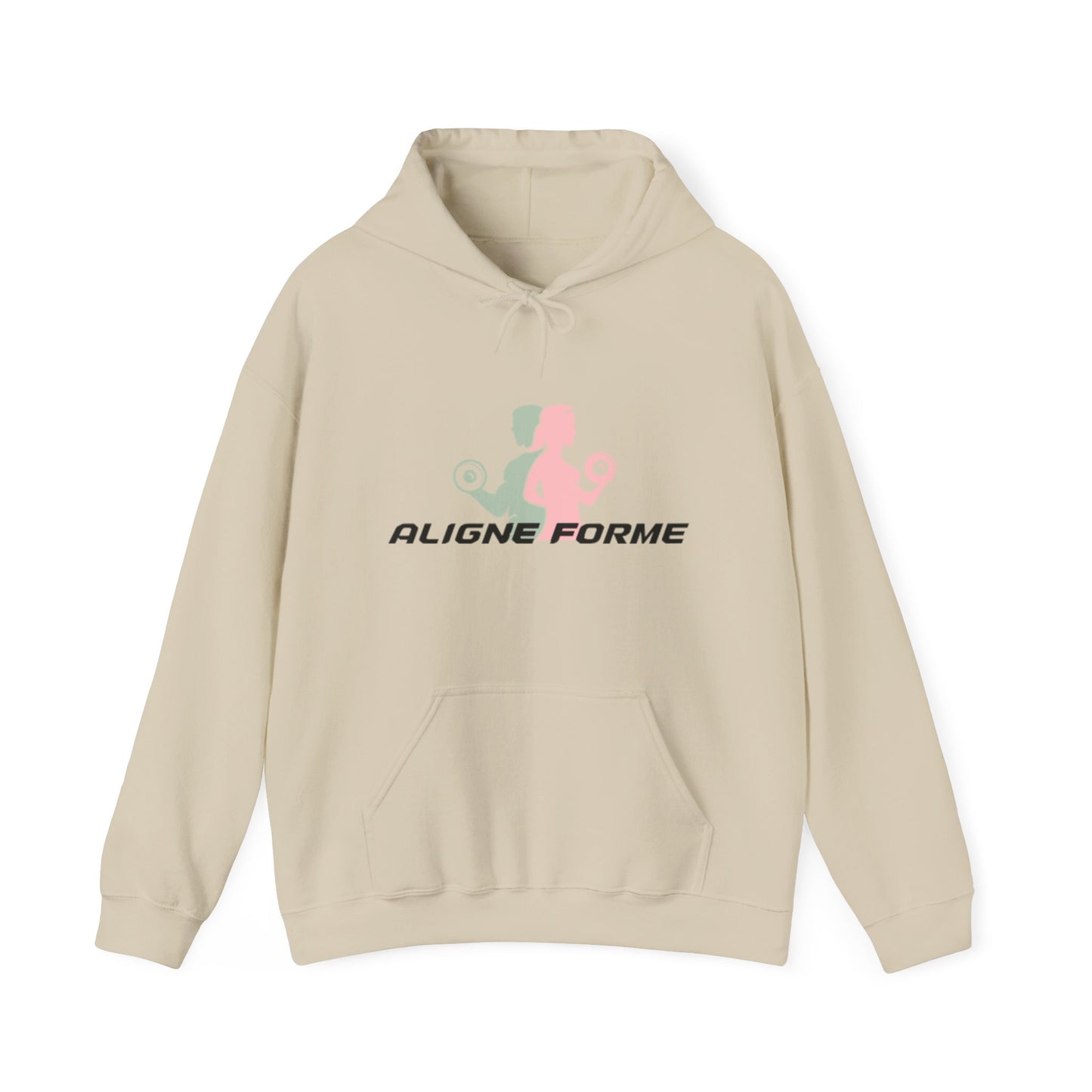 Align Forme Unisex Hooded Sweatshirt - Cozy Fitness Style