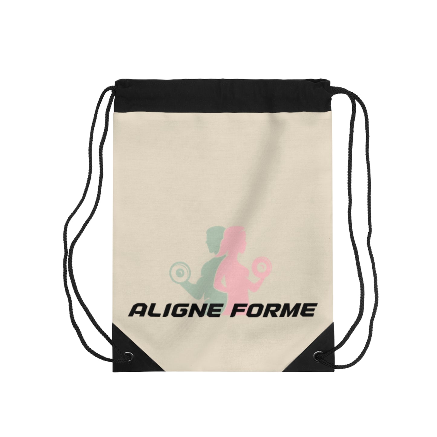 Fitness Drawstring Bag - Aligne Forme Design for Active Lifestyles