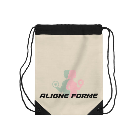 Fitness Drawstring Bag - Aligne Forme Design for Active Lifestyles