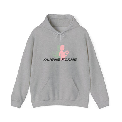 Align Forme Unisex Hooded Sweatshirt - Cozy Fitness Style